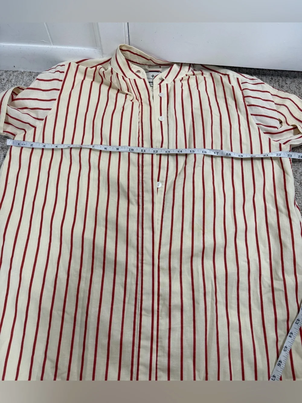 Tuckernuck Scarlet Stripe Prescott Dress size S - Picture 6 of 8